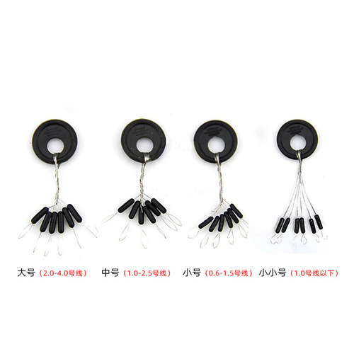 Olive color black space beans long cylindrical round head space beans fishing rods and fishing gear accessories