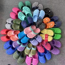 2024杂款包头 漂流水上乐园套脚eva户外止滑地摊外贸童洞花园拖鞋