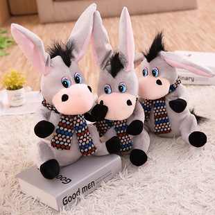 Factory direct Amazon cross-border e-commerce explosions singing ear donkey talking shaking head electric plush toys