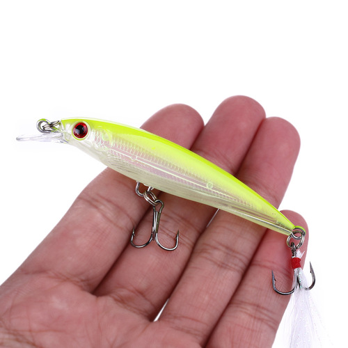 Minollua bait 9cm8g micro-object long-range floating water suspension Xiaomino sea fishing dead fly Lua fake bait bait