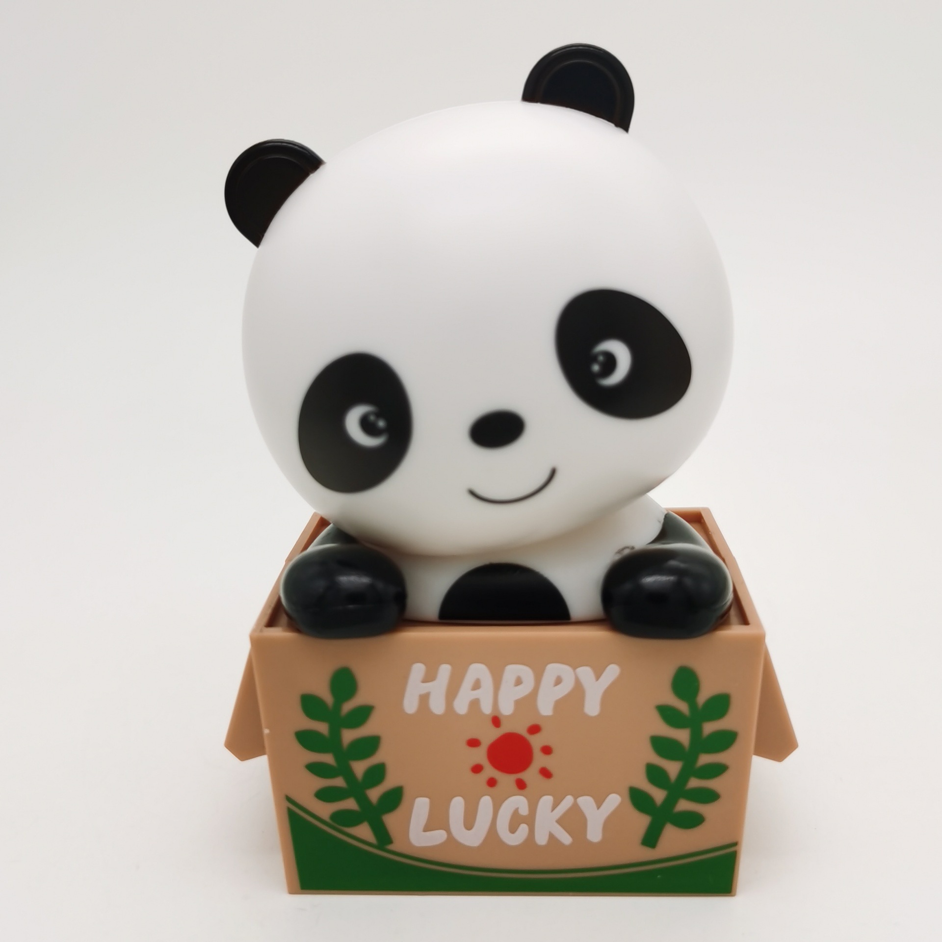 New Creative Panda Doll Cartoon Animal Car Ornament Box Panda Car Children's Gift Gift