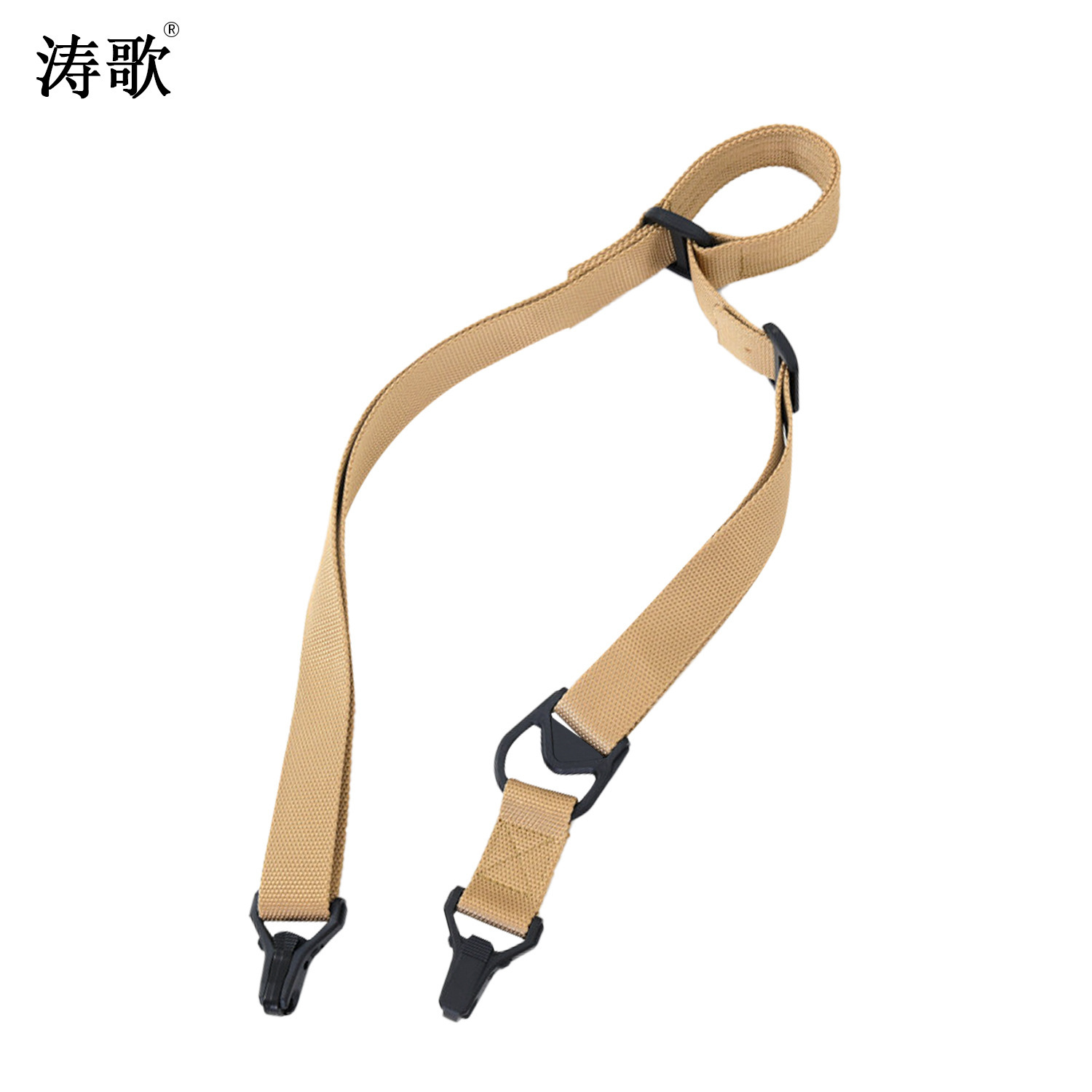 Correa táctica de nylon especial transfronteriza de doble punto al aire libre MS3 correa de entrenamiento multifunción correa de pistola crossbody