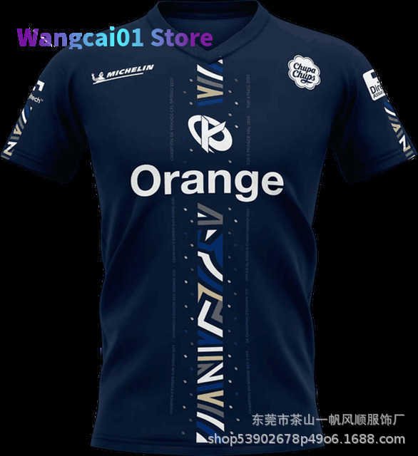 Tamaño europeo y americano transfronterizo 2022 moda nuevo traje de carreras todoterreno manga corta de verano para hombres resistente al desgaste