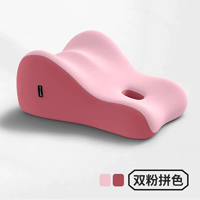 Memory Foam Leg Pillow, Multifunctional Universal Lumbar Support, Neck Pillow, Sleeping Leg Pillow, Bed Pillow (Waist support) - double-powder-color-matching