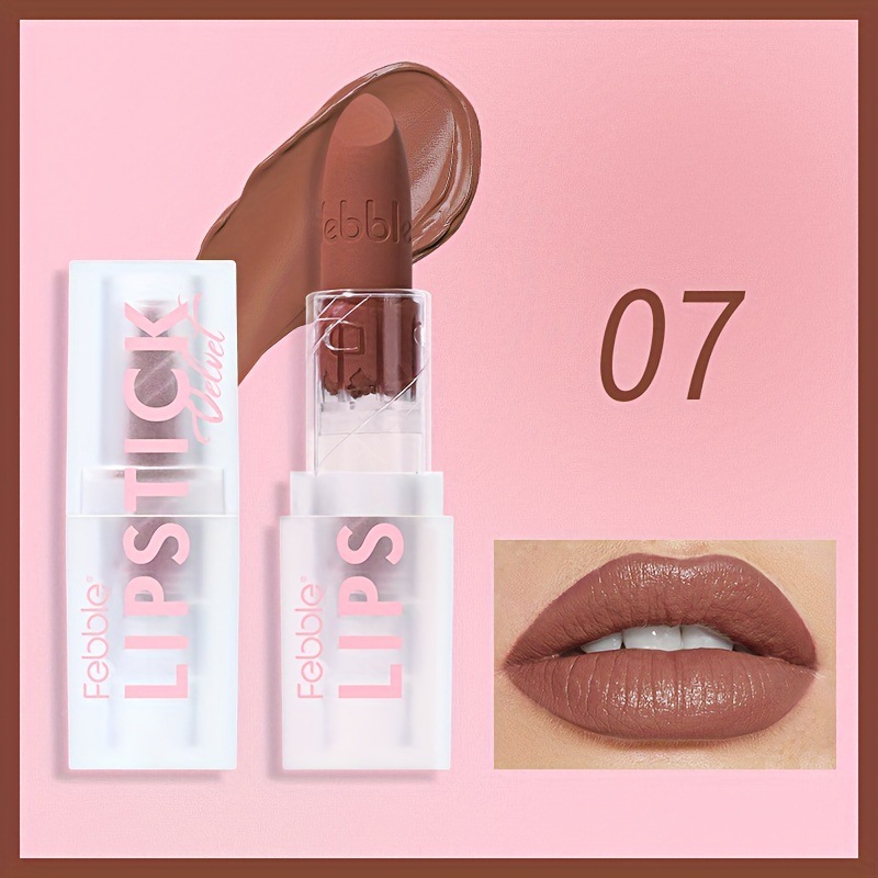 USHAS Europa y los Estados Unidos transfronterizos spot lápiz labial esmalte labial hidratante duradero sin tazas no pierde color lápiz labial LP2299B