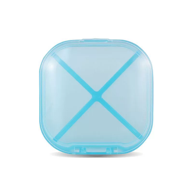 Портативный контейнер для лекарств с четырьмя сетками Mi You Portable Plastic Pharmaceutical Box с четырьмя сетками