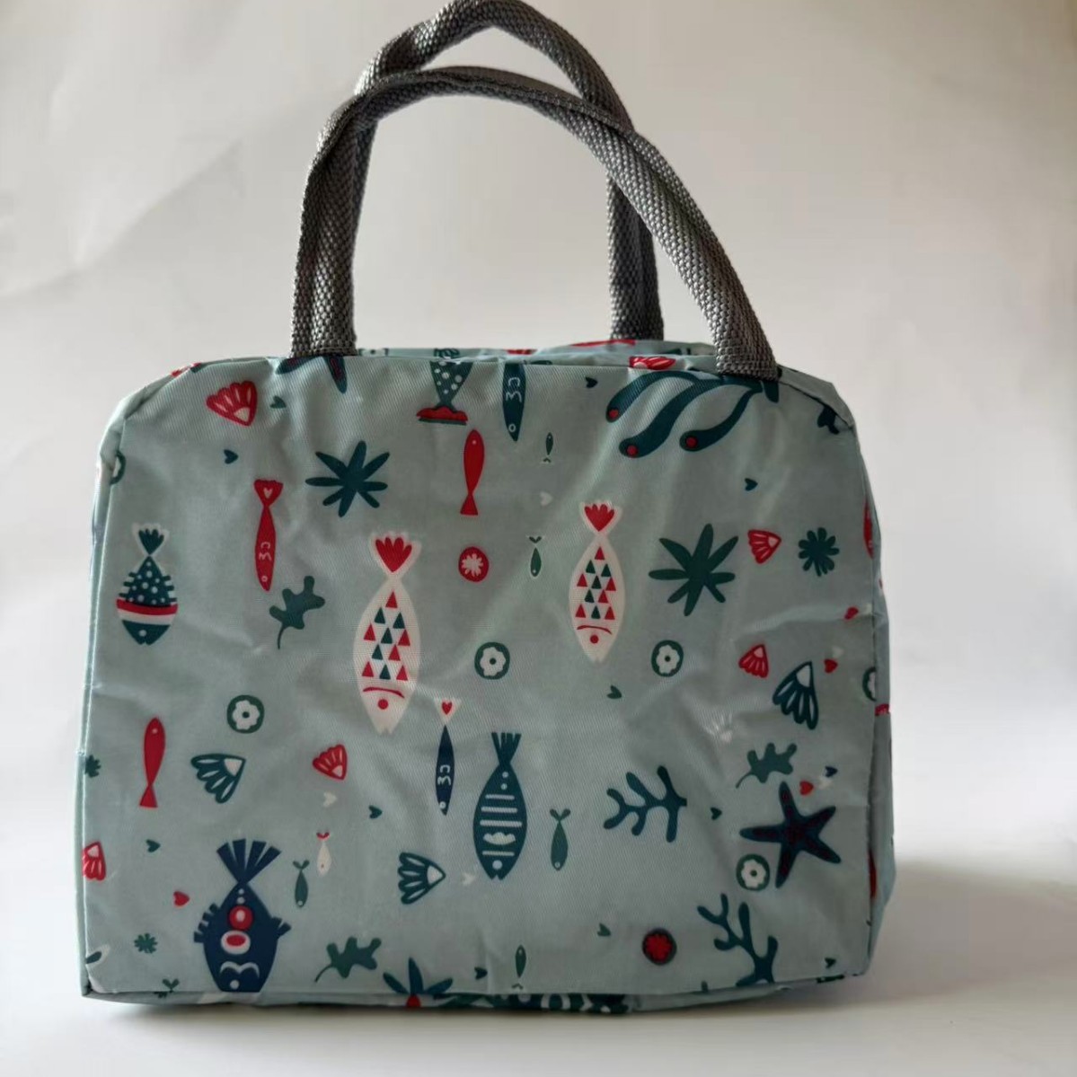 Bolsa de almuerzo de tela Oxford – Estilo coreano, engrosada, impermeable, térmica, para estudiantes y oficina