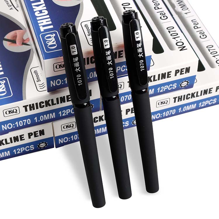 1070 Jinsheng Happy Big Brush Business Office Signature Writing Smooth Large Capacity 1.0mm Gel Pen
