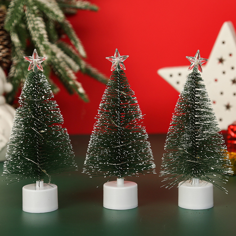 Christmas Tree Pattern Cute Style Christmas Cute Christmas Tree PVC Party Festival Ornaments