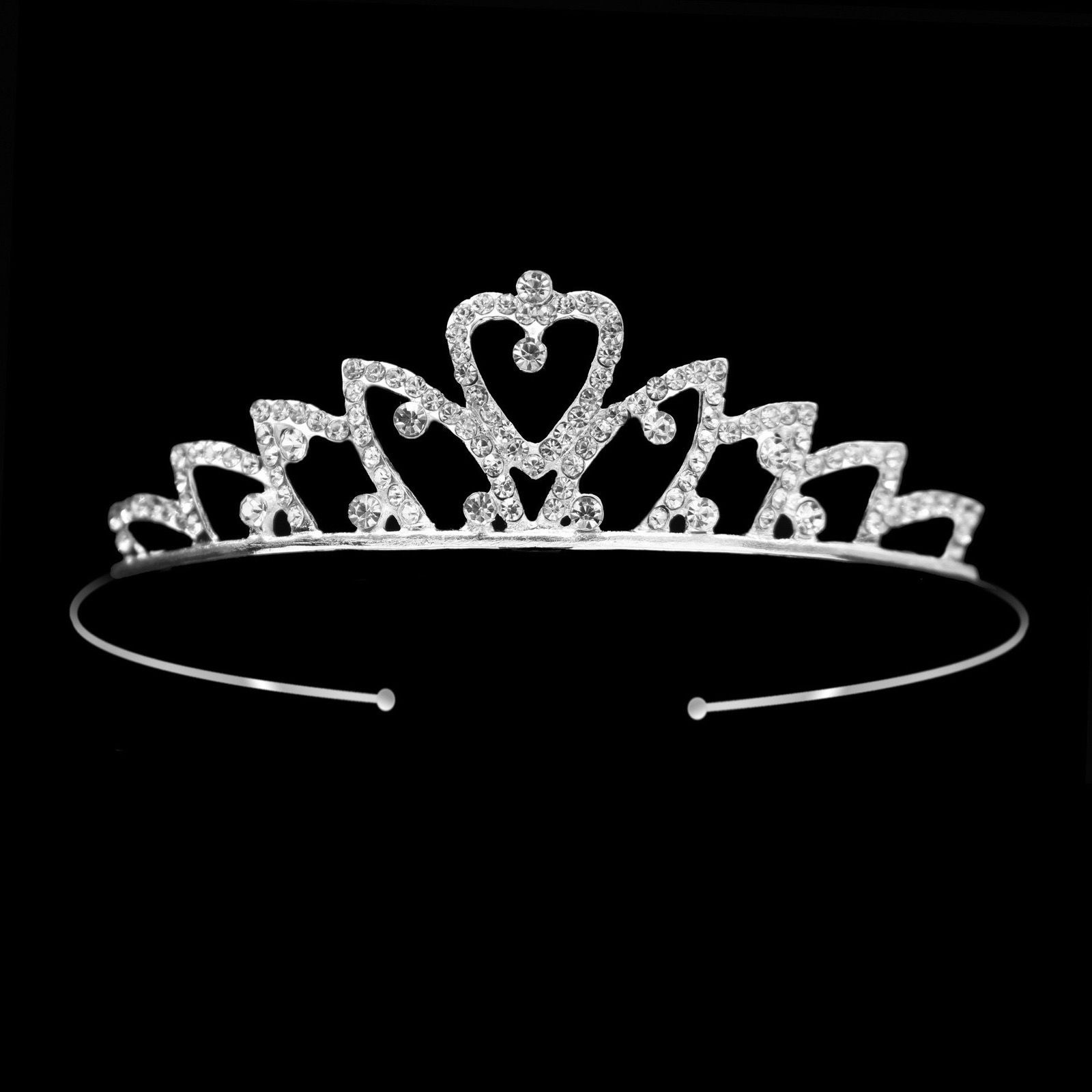 Corona transfronteriza cabeza de cumpleaños para niños joyas de cabello de fiesta joyas de boda flor princesa diamante cabeza de aro
