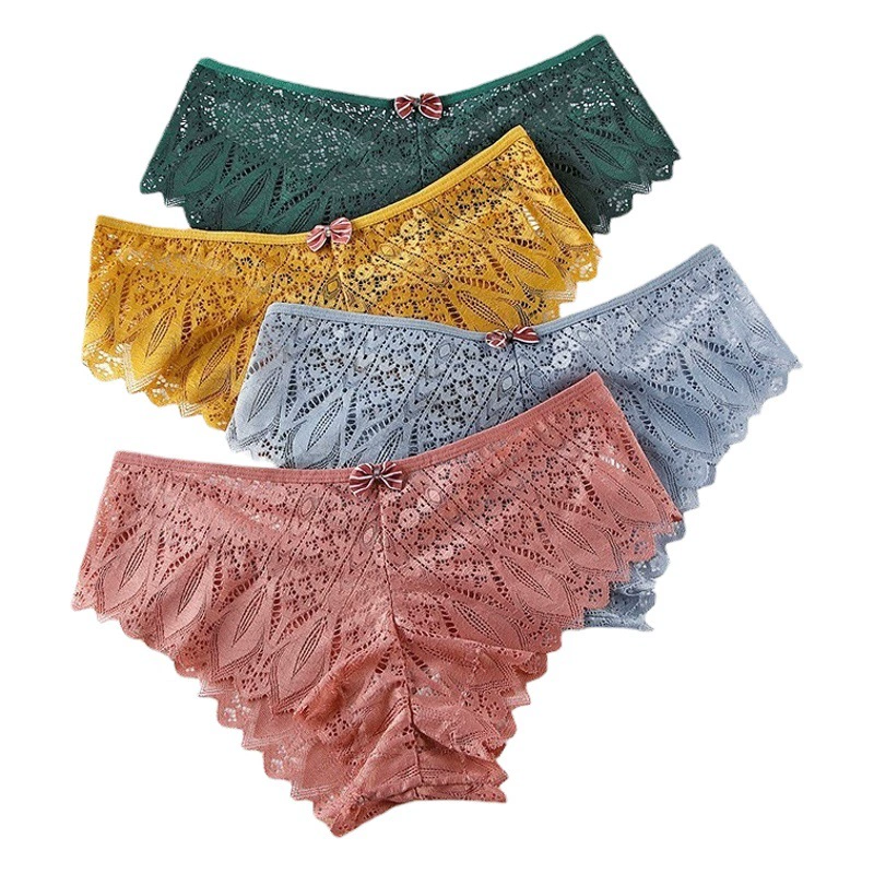 Сексуальные трусики средней талии женские трусики Горячая распродажа высокого класса кружева