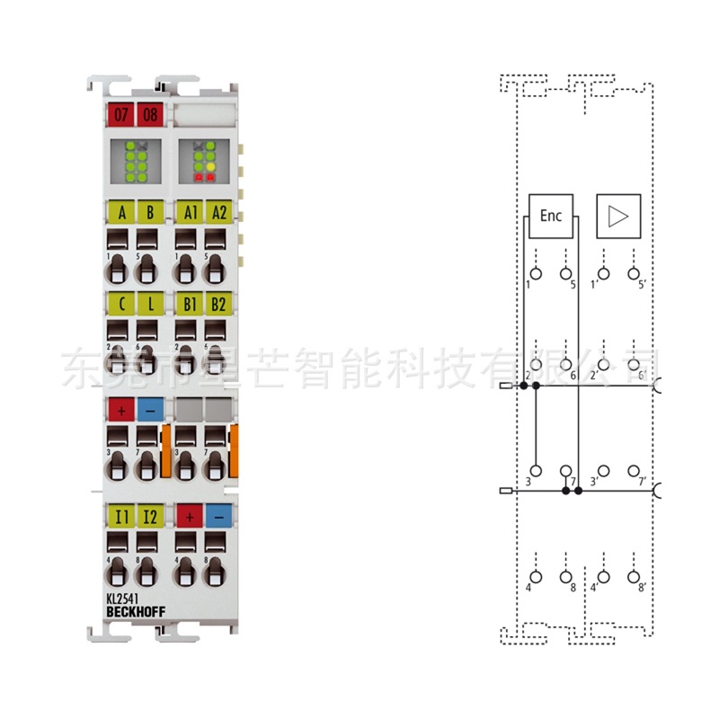 倍福KL2541总线端子模块德国BECKHOFFKL全新原装现货议价工控