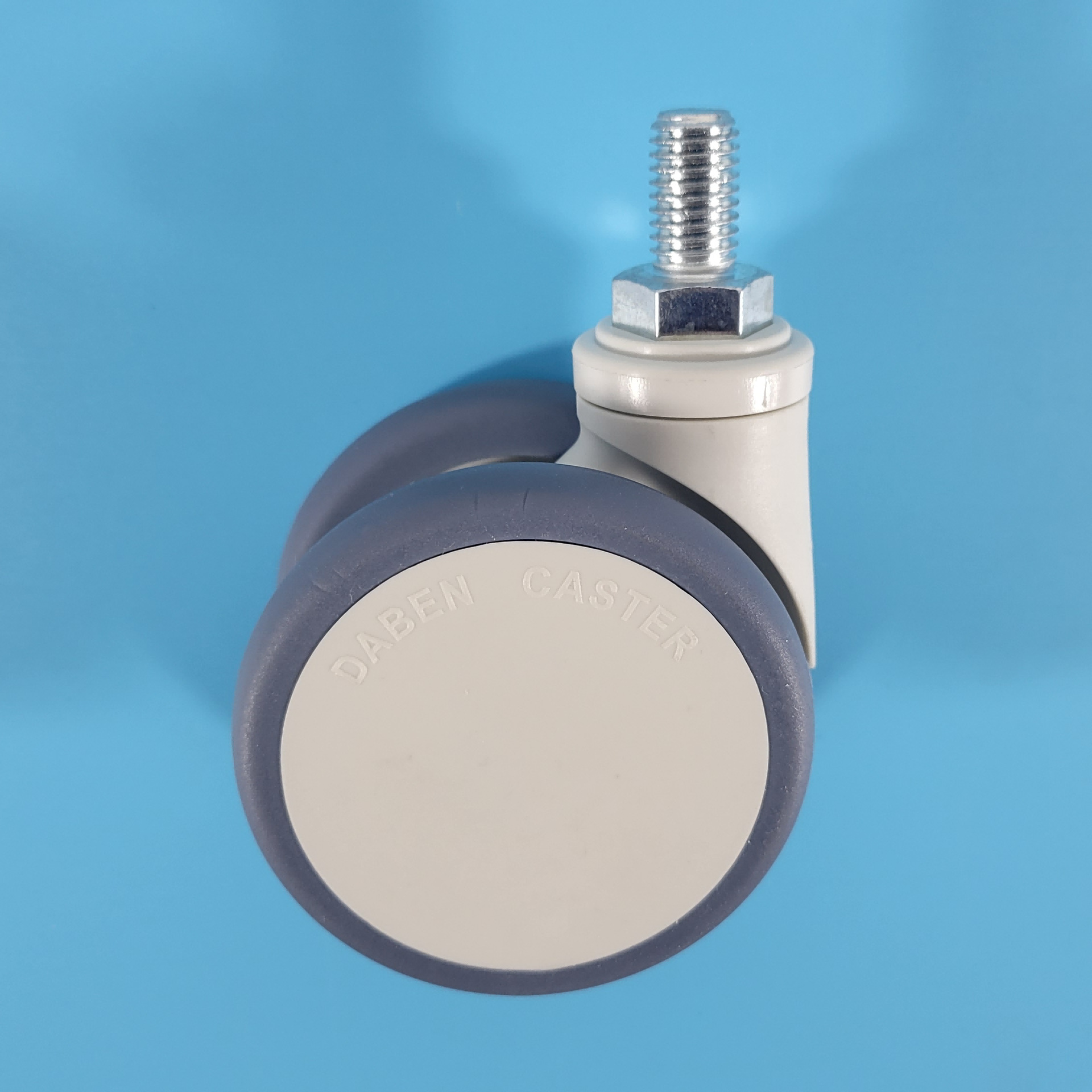 Beauty Instrument Universal Wheel Silent Caster 3/4/5/ 2.5inch Nursing Bed Trolley Screw Rod Double Piece with Brake