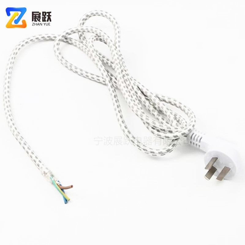直供国标耐高温VDE认证编织线 挂烫机电熨斗电火锅多色花线电源线