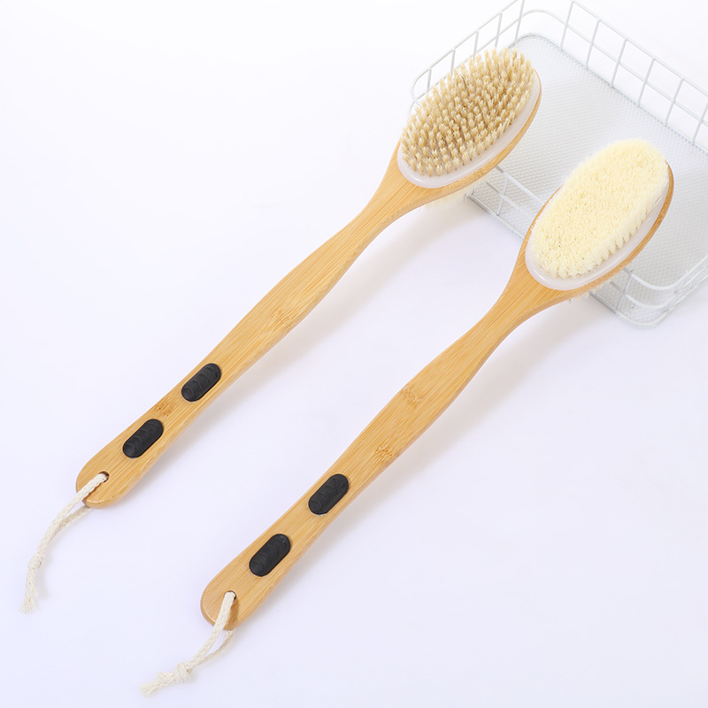 Simple Style Geometric Plastic Phyllostachys Pubescens Bath Brush display picture 5