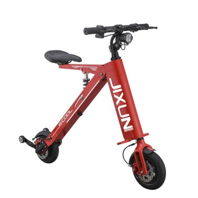 Folding Electric Scooter for Adults, Ultra-Light Mini Electric Scooter for Men and Women, Lithium Battery Folding Electric Scooter (Qatlanan elektrik skuterlər) - dark-red
