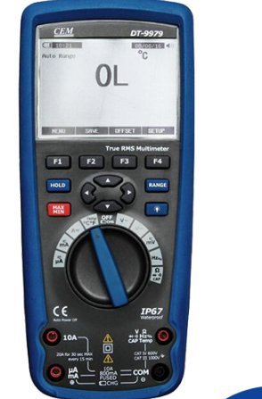 华盛昌DT-9979 专业测试真有效值防水型数字 表高精度