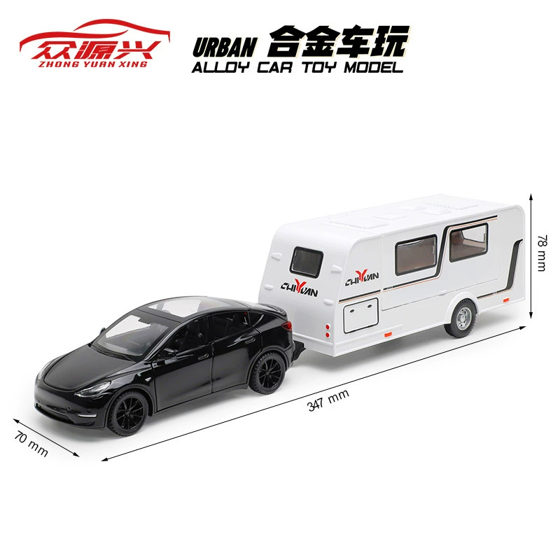 Zhongyuanxing набор металлических моделей 1:32 Jeep и RV — реалистичная копия, внедорожник для кемпинга, несколько цветов