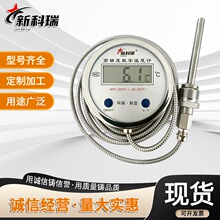 工业491不锈钢探杆温度计水温油温化工石油耐腐蚀不生锈