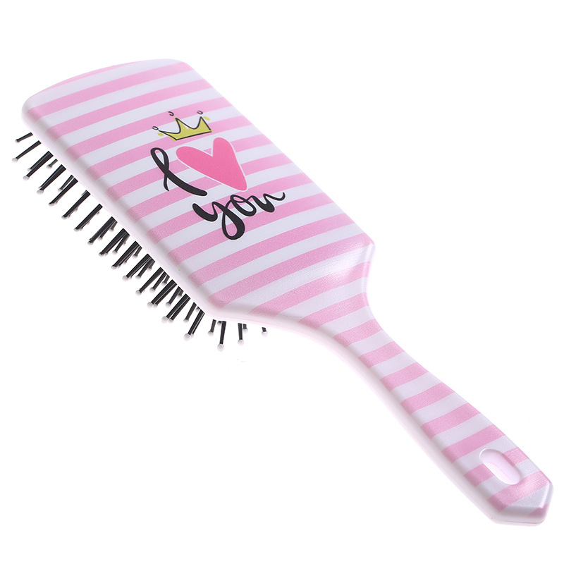 Cute Pastoral Printing Plastic Hair Comb 1 Piece display picture 3