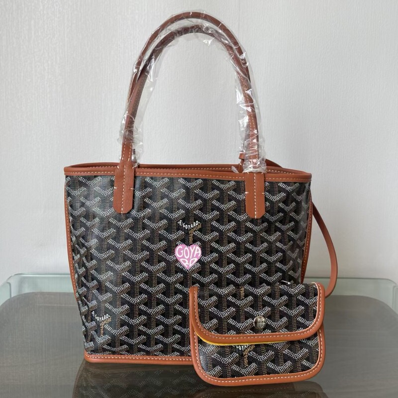 Special offer high quality goyard goya dog tooth women print graffiti love handbag tote bag mother bag