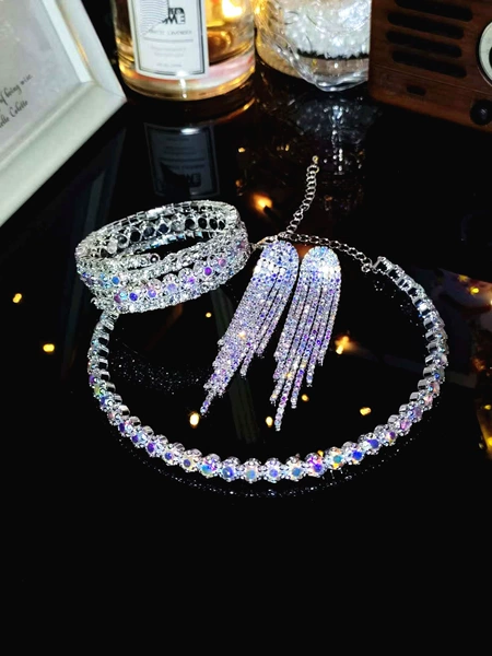 Серебристый AB (1 ряд)