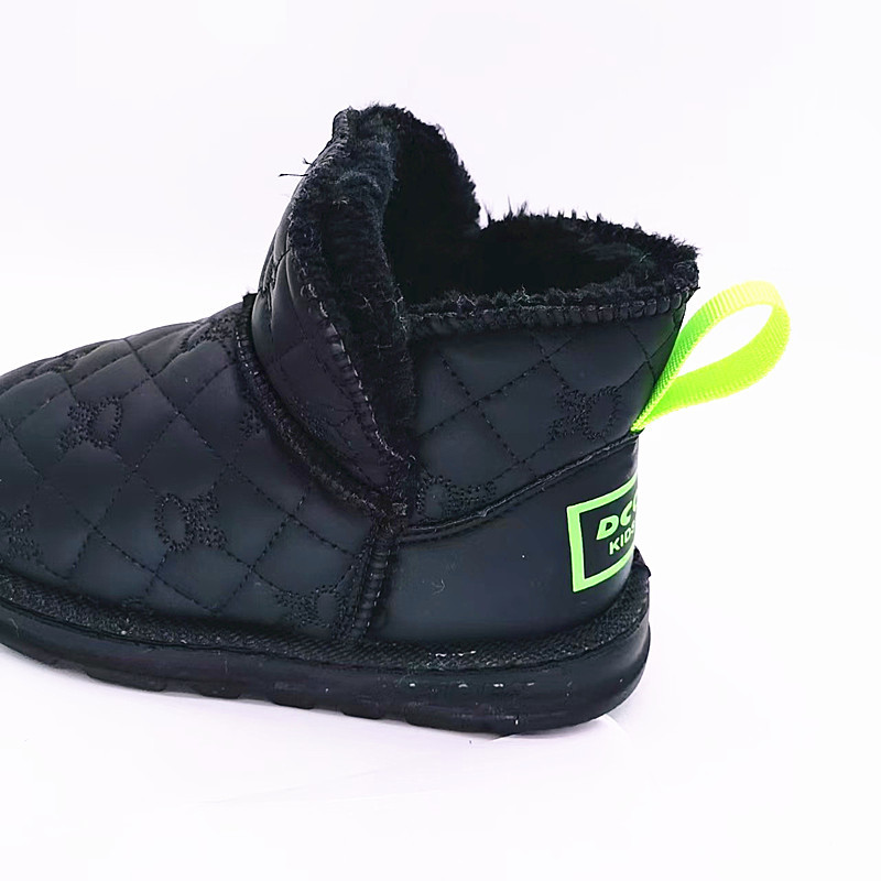 34-39 Botas de nieve para niños botas de invierno para niños botas de algodón gruesas botas calentadoras