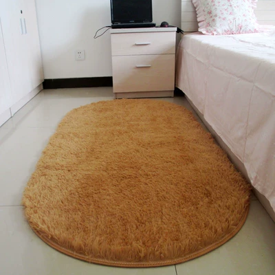Car Carpet: Bedroom Room Bedside Rug Car - khaki-x60-160cm