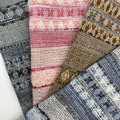 25 新しい既製の秋と冬のファッション婦人服のドレスジャケット生地粗いチェック柄の生地