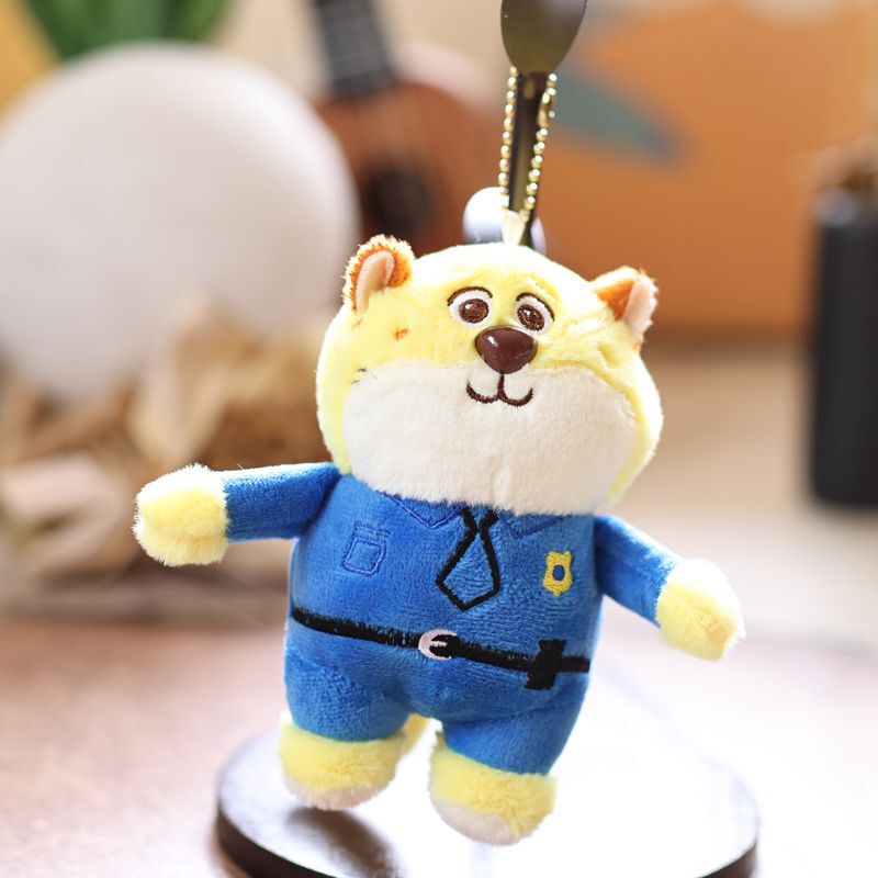 かわいい小さなウサギのジュディペンダントぬいぐるみ人形ニックリトルキツネバッグペンダントキーホルダー人形|undefined