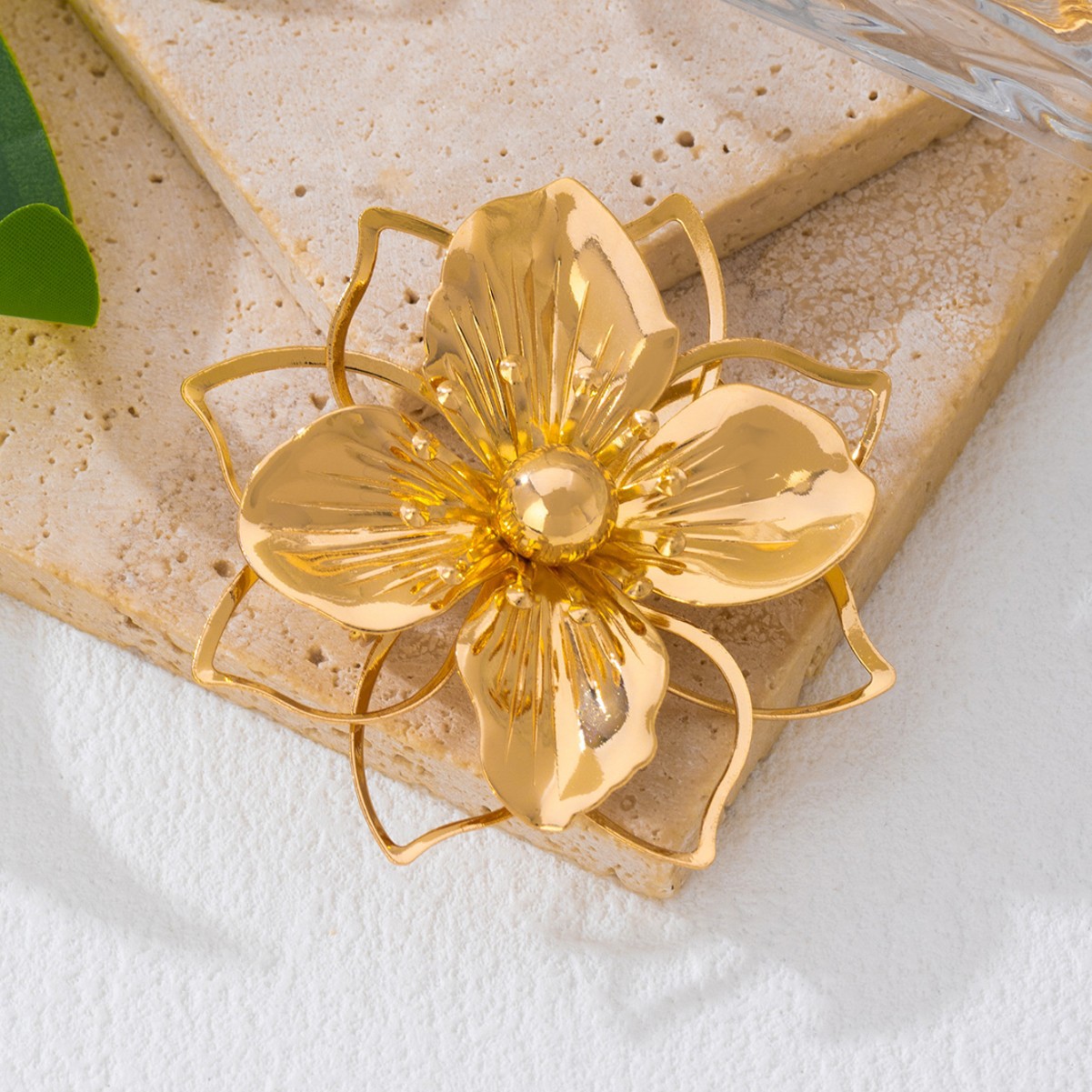Spilla floreale vintage da donna elegante accessorio per feste_voghion.com
