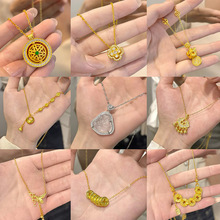 新中式国风爆款项链女气质百搭金店同款小众设计精致高级感锁骨链