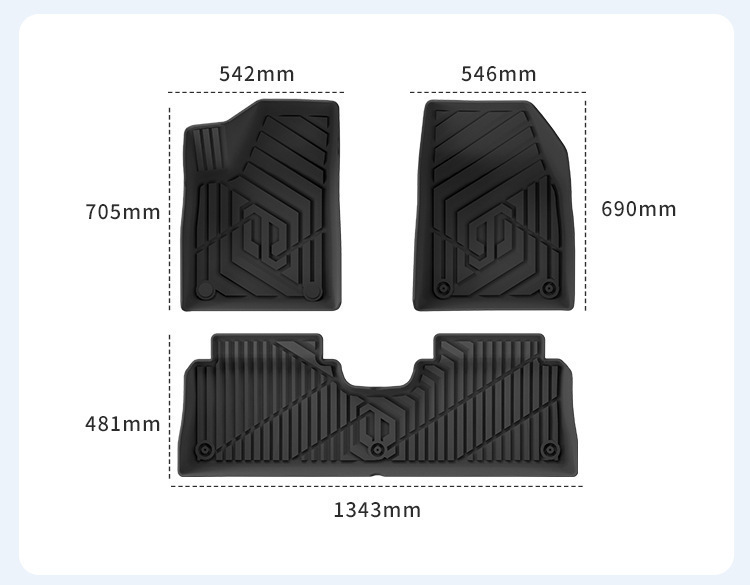 TPE Floor Mats Trunk Mats for Leapmotor B01/Lafa5 2025/2026