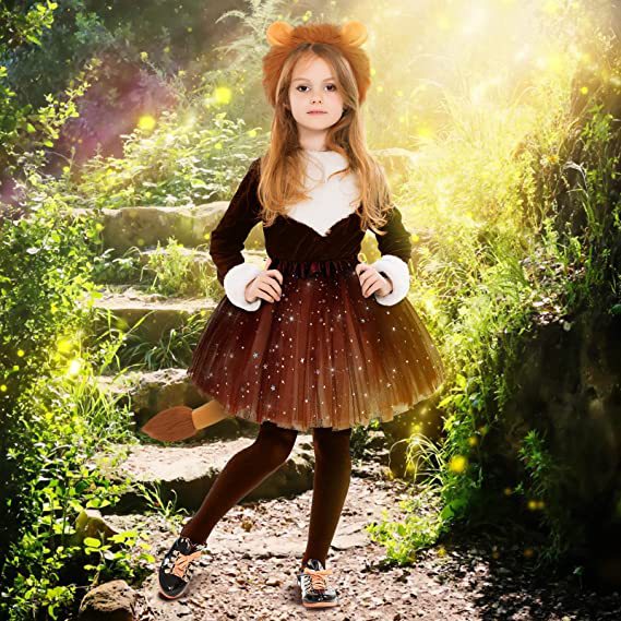 Halloween Déier Oueren kreativ Requisiten Zoo Léiw Oueren Kappband Kappschmuck_voghion.com