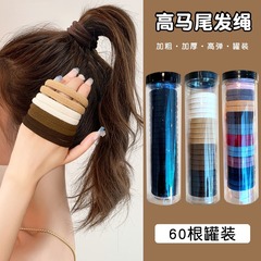 New 2023 Headband Simple Rubber Band Women's Hair Tie High Elastic Durable High Ponytail Head Accessory Hair Ribbon Wholesale