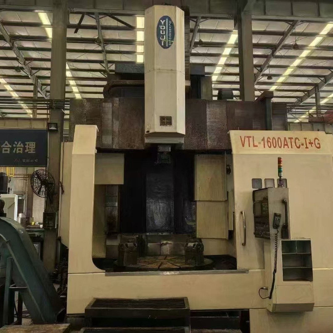 出售二手油机VTL-1600ATC-I+G车铣复合发那科18i-TB系统