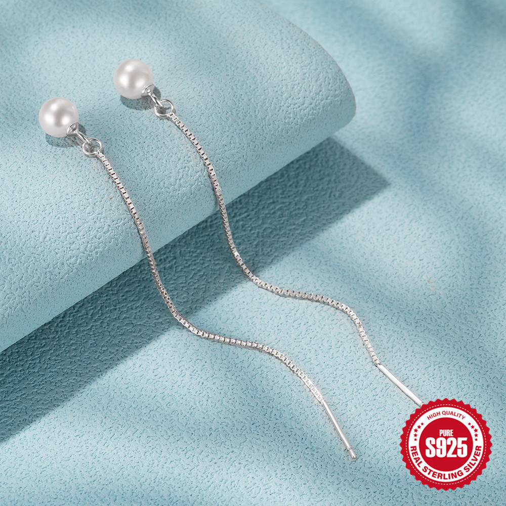 1g Weight 925 Sterling Silver Ear Needle Material 18K Gold Plated Plating Material Drop Earrings Classification 1 Pair Quantity Date, Tea Party Occasion 925 Sterling Silver Material Geometric Pattern All Seasons Season Women's Gender Elegant, Simple Style Style 1 Pair 18K Gold Plated 925 Sterling Silver 925 Sterling Silver Earrings Geometric Drop Earrings 38