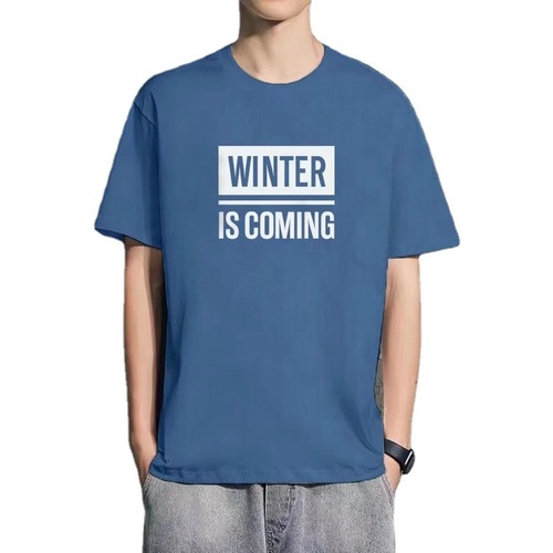 Awake Lion Summer National Trend T-Shirt for Men, Simple Loose Matchy Casual Short Sleeve Ins Trend Brand College Style Trend