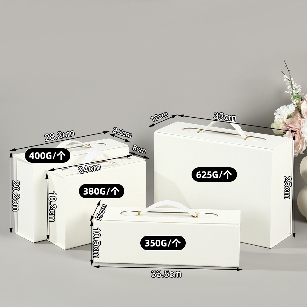 Caja plegable de una pieza de alta calidad, embalaje de regalo de vacaciones, caja de embalaje de joyería portátil de alta gama, caja de regalo de joyería