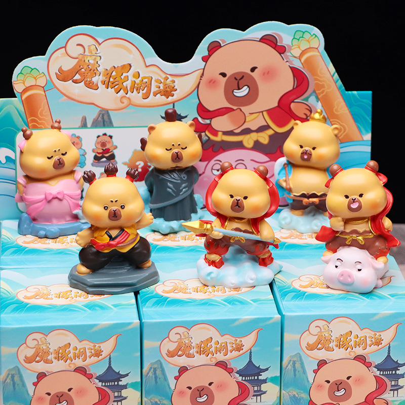 トレンディな小さなマリア ブラインド ボックス クリエイティブかわいい漫画レインボー ポニー フィギュア子供の誕生日プレゼントの小さな装飾品|undefined