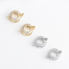 ��ɫ18K������ʯ�A����������ë��机��s�A�۹̶���diy���