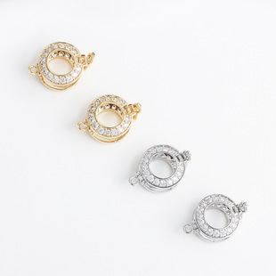 ��ɫ18K������ʯ�A����������ë��机��s�A�۹̶���diy���