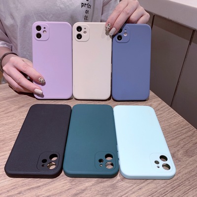 2.0mm直邊精孔適用12磨砂全包軟殼魔方仿液態矽膠素材水貼手機殼