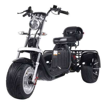 Saifu üçtəkərli elektrikli skeytbord litium-ion Harley elektrikli avtomobil geniş təkərli