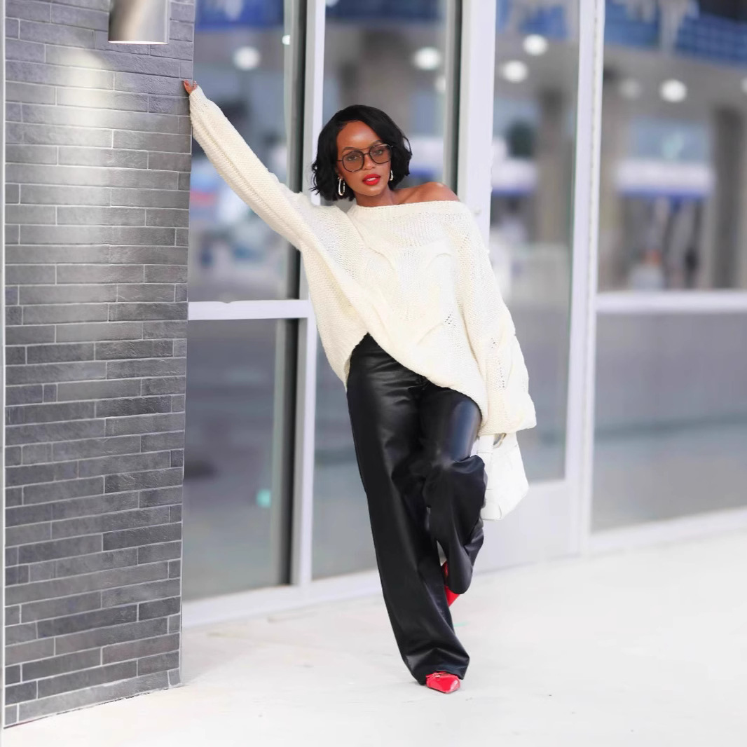 Pull oversize en maille torsadée pour femme - Pull d'hiver confortable avec points texturés 3D, coupe ample, style bohème chic, idéal pour l'automne et l'hiver_voghion.com