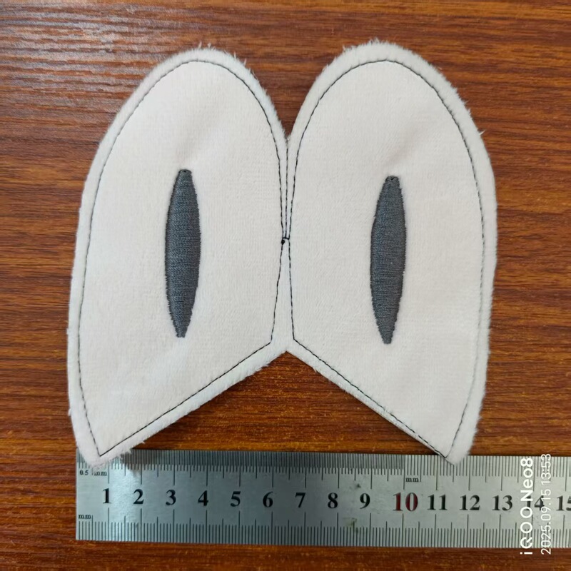 38CM大号拉布布耳朵刺绣配件手工DIY毛绒玩具娃娃辅料自产自销|undefined