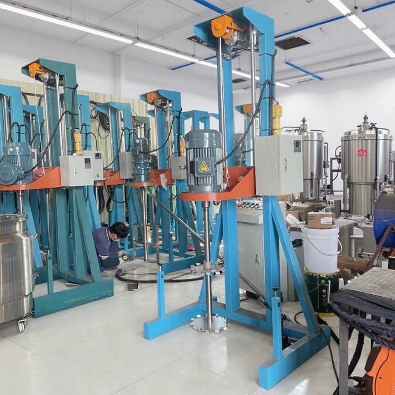 Dongguan производитель прямой поставки смолы пигмент смеситель сдвига подъемной и диспергирующей машины для клея пигмента смеситель