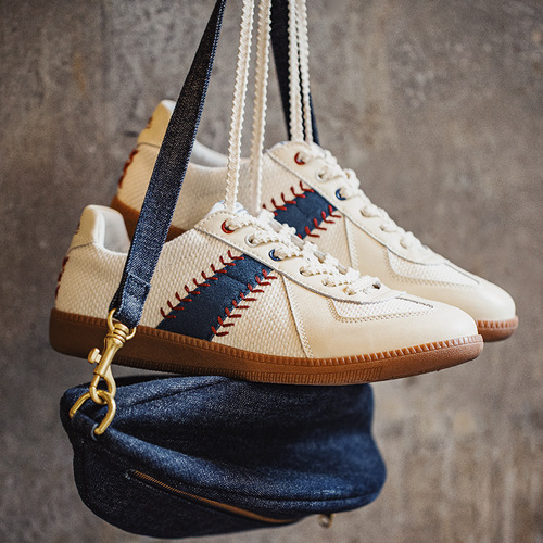 Madden Workwear Retro Baseball Moral Training Shoes White Shoes Sports Niche Shoes Casual Shoes Men's Shoes Autumn