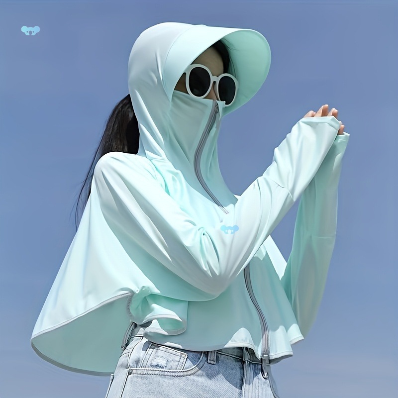 Sun Protection Clothing For Women In Summer Thin Loosecross border