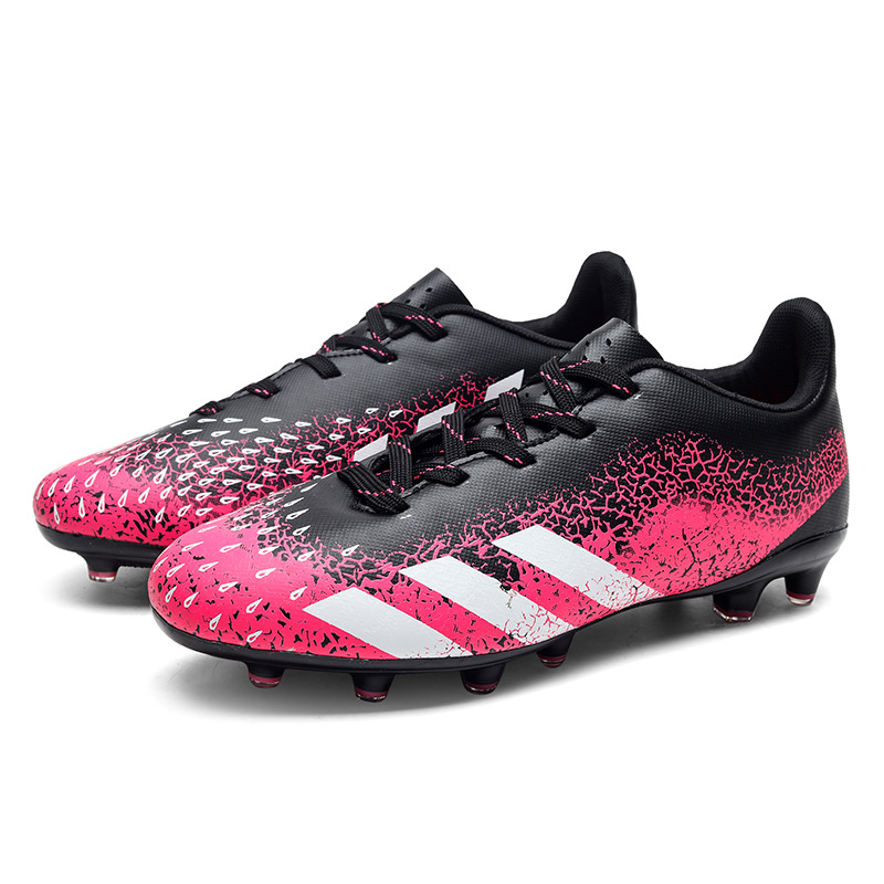 Falcon zapatos de fútbol para hombres y mujeres antideslizantes cómodos deportes de gran tamaño Ocio bajo FG uñas largas uñas rotas césped zapatos para niños competencia
